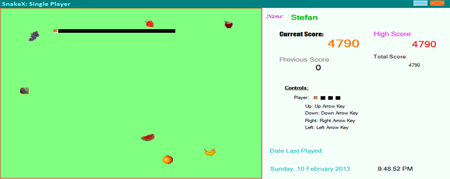 SnakeX: Single Player SnakeX Single Player